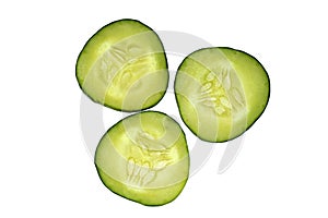 Cucumber in circle