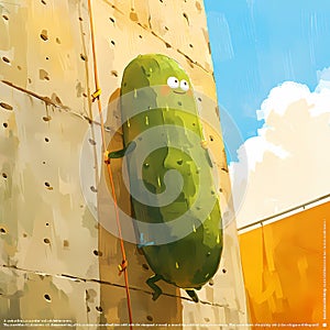 Cucumber Climber: An Adorable Tale of Courage