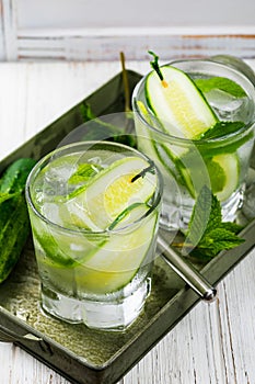 Cucumber Detox Water