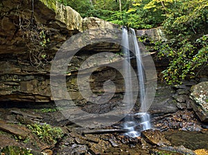 Cucumber Falls near Uniontown, PA