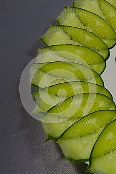 Cucumber half