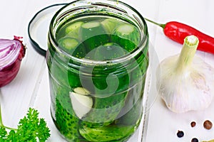 Cucumber in Marinade, Pickles