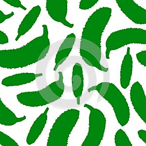 Cucumber pattern seamless