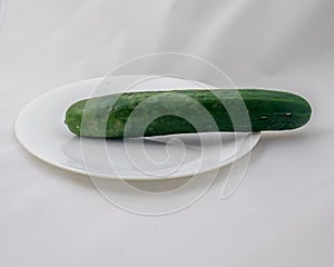 Cucumber on a Plate 2