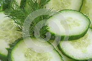 Cucumber salad
