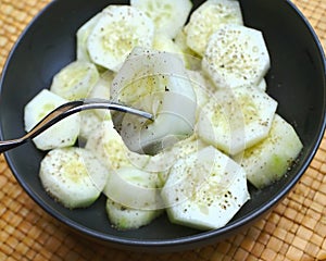 Cucumber salad