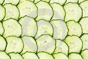 Cucumber slices