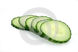 Cucumber slices