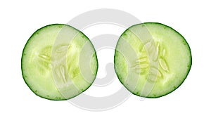 Cucumber and slices