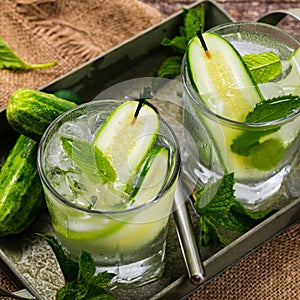 Cucumber Vodka Cocktail