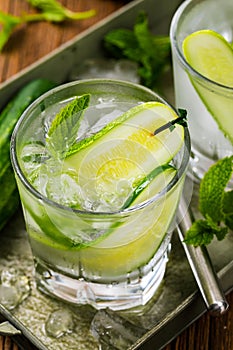 Cucumber Vodka Cocktail