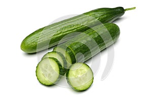 Cucumbers and Cucumbers Slices