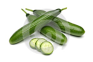 Cucumbers and Cucumbers Slices photo