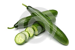 Cucumbers and Cucumbers Slices photo