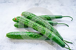 Cucumbers are a refreshing and versatile vegetable.They are long and cylindrical in shape