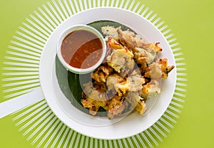 Cucur Udang Prawn Fritters photo
