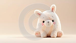 Cuddly 3D bear character