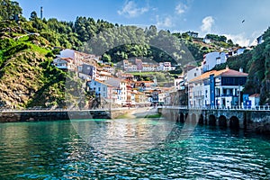 Cudillero, fishing village in Asturias (Spain) photo