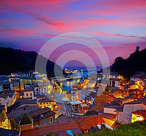 Cudillero village in Asturias Spain photo