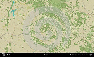 Cuenca, Spain. Topographic Humanitarian