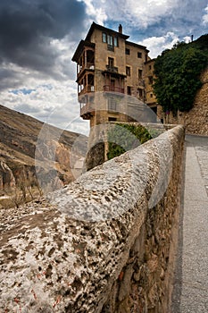 Cuenca, Castile La Mancha, Spain, Hanging Houses