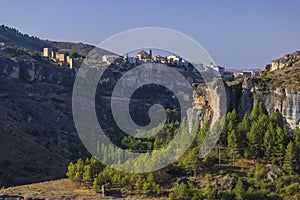 Cuenca old town, UNESCO site, Kastilie La Mancha, Spain photo