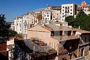 Cuenca, Spain: View of Centuries-old Houses