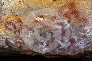 The Cueva de las Manos,contains an exceptional assemblage of cave art, executed between 13,000 and 9,500 years ago