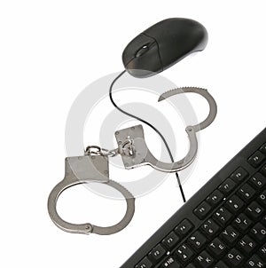 Cuffs crime computer law hacker