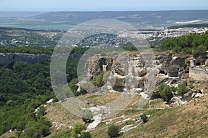 Cufut Qale mountains