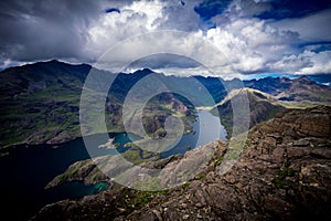 The Cuillin from Sgurr na Stri