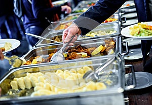 Cuisine Culinary Buffet Dinner Catering Dining Food Celebration