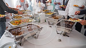 Cuisine Culinary Buffet Dinner Catering Dining Food Celebration Party Concept