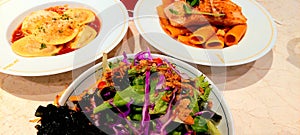 Cuisine at Kitsune Cafe