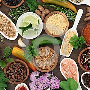 Culinary Herb and Spice Selection