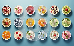 Culinary Versatility of Yogurt Collage