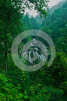 Cullasaja Falls, Nantahala National Forest photo