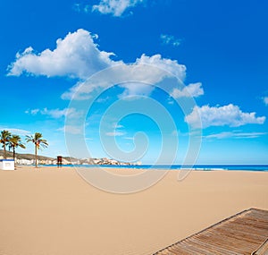 Cullera Sant Antoni beach San Antonio in Valencia