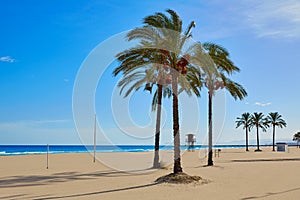 Cullera Sant Antoni beach San Antonio in Valencia