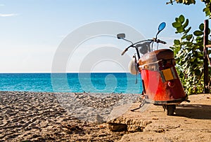 Cullman scooter at Varadero Beach