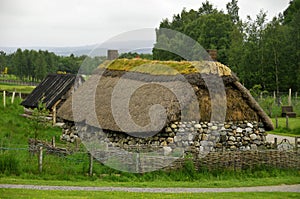 Culloden battle field English commandment house.