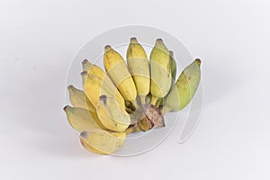 A Cultivate banana isolated object