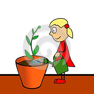 Cultivation of flowers