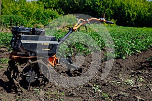 The cultivator has a nozzle in the form of a Spud.