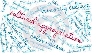 Cultural Appropriation Word Cloud
