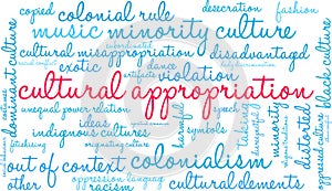 Cultural Appropriation Word Cloud