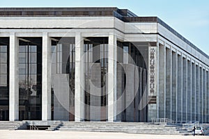 Cultural building Palace of the Republic of Belarus with the capital of Minsk