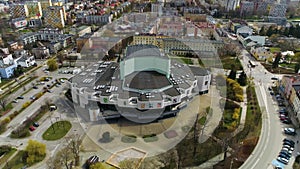 Cultural Center Kielce Centrum Kultury Aerial View Poland