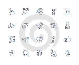 Cultural diversity line icons collection. Multicultural, Pluralism, Unity, Integration, Tolerance, Diversity, Harmony