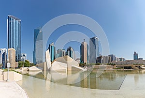 Cultural Foundation Abu Dhabi and Al Danah Buildings